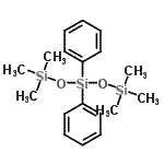 CAS 登录号：797-77-3， 1,1,1,5,5,5-六甲基-3,3-二苯基三硅氧烷