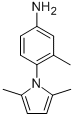 结构式 CAS# 797806-96-3, 4-(2,5-二甲基-1H-吡咯-1-基)-3-甲基-苯胺