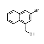 CAS 登录号：79996-92-2， (3-溴-1-萘基)甲醇