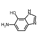 CAS#: 801159-51-3， 5-Amino-1H-benzimidazol-4-ol