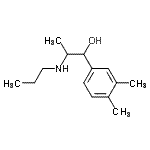CAS 登录号：804431-75-2， 1-(3,4-二甲基苯基)-2-(丙基氨基)-1-丙醇