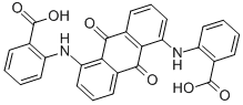 CAS#: 81-78-7， 2,2'-[(9,10-Dihydro-9,10-Dioxo-1,5-Anthrylene)Diimino]Bisbenzoic Acid