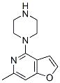 CAS#: 81078-82-2， 4-(1-Piperazinyl)-5-Aza-6-Methylbenzofuran Maleate