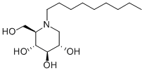 结构式 CAS# 81117-35-3, N-(正壬基)脱氧野尻霉素