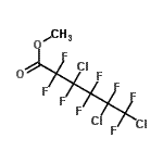 CAS#: 812-90-8， methyl 3,5,6-trichloro-2,2,3,4,4,5,6,6-octafluoro-hexanoate