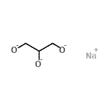 CAS#: 816-41-1， 1,2,3-Propanetriolate, sodium salt (1:1)