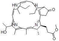 CAS#: 81689-98-7， Bacteriopheophorbide C Methyl Ester