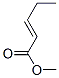 structure of CAS# 818-59-7, 2-Pentenoic Acid Methyl Ester;2-Pentenoic Acid Methyl Ester;METHYL TRANS-2-PENTENOATE;Methyl 2-Pentenoate,97%