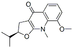 CAS#: 82-40-6， [2R,(-)]-3,9-Dihydro-8-Methoxy-9-Methyl-2-Isopropylfuro[2,3-b]Quinoline-4(2H)-One