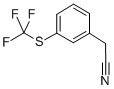 结构式 CAS# 82174-09-2, 3-(三氟甲硫基)苯基乙腈