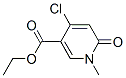 structure of CAS# 821791-58-6, 4-Chloro-1-Methyl-6-Oxo-1,6-Dihydro-Pyridine-3-Carboxylic Acid Ethyl Ester;4-CHLORO-1-METHYL-6-OXO-1,6-DIHYDRO-PYRIDINE-3-CARBOXYLIC ACID ETHYL ESTER;ETHYL 4-CHLORO-1-METHYL-6-OXO-1,6-DIHYDROPYRIDINE-3-CARBOXYLATE