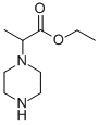 structure of CAS# 824414-06-4, 2-(Piperazin-1-Yl)Propionic Acid Ethyl Ester;RAC 2-(PIPERAZIN-1-YL)-PROPIONIC ACID ETHYL ESTER >98%;RAC 2-(PIPERAZIN-1-YL)-PROPIONIC ACID ETHYL ESTER;2-(PIPERAZIN-1-YL)PROPIONIC ACID ETHYL ESTER