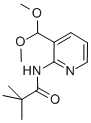 structure of CAS# 824429-53-0, N-(3-Dimethoxymethyl-Pyridin-2-Yl)-2,2-Dimethyl-Propionamide;N-(3-DIMETHOXYMETHYL-PYRIDIN-2-YL)-2,2-DIMETHYL-PROPIONAMIDE;N-(3-(Dimethoxymethyl)Pyridin-2-Yl)Pivalamide;Zinc04352685