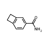 structure of CAS# 825-73-0, Bicyclo[4.2.0]octa-1,3,5-triene-3-carboxamide;bicyclo[4.2.0]octa-1,3,5-triene-3-carboxamide