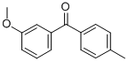 structure of CAS# 82520-37-4, 3-Methoxy-4'-Methylbenzophenone;3-Methoxy-4'-Methylbenzophenone;Benzophenone, 3-Methoxy-4'-Methyl-;Brn 2581781
