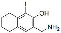CAS#: 82632-79-9， 1-Iodo-3-Aminomethyl-5,6,7,8-Tetrahydro-2-Naphthol