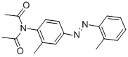 structure of CAS# 83-63-6, N-Acetyl-N-[2-methyl-4-[2-(2-methylphenyl)diazenyl]phenyl]-Acetamide;N-Acetyl-N-[2-Methyl-4-(2-Methylphenyl)Azo-Phenyl]Acetamide;N-Acetyl-N-[2-Methyl-4-(2-Methylphenyl)Azophenyl]Acetamide;N-Ethanoyl-N-[2-Methyl-4-(2-Methylphenyl)Diazenyl-Phenyl]Ethanamide