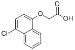 结构式 CAS# 835-08-5, (4-氯-1-萘基)氧基]乙酸
