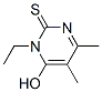CAS#: 83783-60-2， 1-Ethyl-6-Hydroxy-4,5-Dimethyl-1H-Pyrimidine-2-Thione