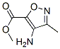 structure of CAS# 83988-30-1, 4-Amino-3-Methyl-5-Isoxazolecarboxylic Acid Methyl Ester