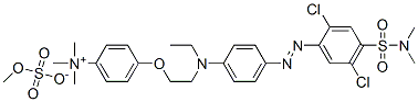 CAS#: 84041-75-8， 4-[2-[[4-[[2,5-Dichloro-4-[(Dimethylamino)Sulphonyl]Phenyl]Azo]Phenyl]Ethylamino]Ethoxy]-N,N,N-Trimethylanilinium Methyl Sulphate