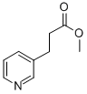 结构式 CAS# 84199-98-4, 3-(3-吡啶基)丙酸甲酯
