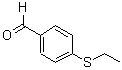 结构式 CAS# 84211-94-9, 4-(乙硫基)苯甲醛