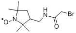 CAS#: 84233-52-3， 3-(2-Bromoacetamidomethyl)-2,2,5,5-Tetramethyl-1-Pyrrolidinoxy