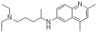 CAS#: 84264-44-8， N'-(2,4-Dimethylquinolin-6-yl)-N,N-diethyl-pentane-1,4-diamine