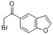 structure of CAS# 844891-02-7, 1-(1-Benzofuran-5-Yl)-2-Bromo-1-Ethanone;1-(1-BENZOFURAN-5-YL)-2-BROMO-1-ETHANONE;1-(1-Benzofuran-5-Yl)-2-Bromoethan-1-One;5-(2-Bromoacetyl)Benzo[B]Furan