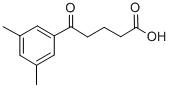 structure of CAS# 845790-45-6, 5-(3,5-Dimethylphenyl)-5-Oxovaleric Acid;5-(3,5-DIMETHYLPHENYL)-5-OXOVALERIC ACID
