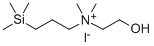 CAS#: 84584-63-4， N-(2-Hydroxyethyl)-N,N-Dimethyl-3-(Trimethylsilyl)-1-Propanaminium Iodide