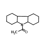 CAS 登录号：84697-10-9， 1-(十二氢-9H-咔唑-9-基)乙酮