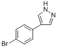 structure of CAS# 849021-16-5, 4-(4-Bromophenyl)Pyrazole