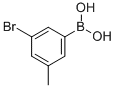 structure of CAS# 849062-36-8, 3-Bromo-5-Methylphenylboronic Acid;3-Bromo-5-Methylbenzeneboronic Acid 97%;3-BROMO-5-METHYLBENZENEBORONIC ACID;3-BROMO-5-METHYLPHENYLBORONIC ACID