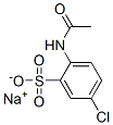 CAS#: 84963-38-2， Sodium 2-Acetamido-5-Chlorobenzenesulphonate