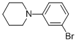 structure of CAS# 84964-24-9, 1-(3-Bromophenyl)Piperidine;N-(3-BROMOPHENYL)PIPERIDINE;1-(3-BROMOPHENYL)PIPERIDINE;1-Piperidino-3-Bromobenzene