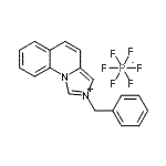 结构式 CAS# 849797-79-1, 2-苄基咪唑并[1,5-a]喹啉-2-鎓六氟磷酸盐