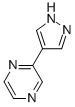 structure of CAS# 849924-97-6, 2-(1H-Pyrazol-4-Yl)Pyrazine