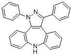 CAS#: 85008-87-3， 1,8-Dihydro-1,3-Diphenyldibenzo(b,f)Pyrazolo(3,4-d)Azepine