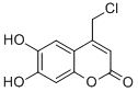结构式 CAS# 85029-91-0, 4-(氯甲基)-6,7-二羟基-2-苯并吡喃酮
