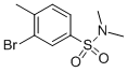 structure of CAS# 850429-72-0, N,N-Dimethyl 3-Bromo-4-Methylbenzenesulfonamide;3-Bromo-N,N,4-Trimethyl-Benzenesulfonamide;Zinc04369316