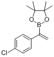 structure of CAS# 850567-54-3, 1-(4-Chlorophenyl)Vinylboronic Acid Pinacol Ester;2-(1-(4-Chlorophenyl)Vinyl)-4,4,5,5-Tetramethyl-1,3,2-Dioxaborolane;1-(4-CHLOROPHENYL)VINYLBORONIC ACID, PINACOL ESTER