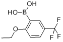structure of CAS# 850593-10-1, 2-Ethoxy-5-Trifluoromethylphenylboronic Acid;2-Ethoxy-5-(Trifluoromethyl)Benzeneboronic Acid 98%;2-Ethoxy-5-(Trifluoromethyl)Benzeneboronicacid98%;2-ETHOXY-5-(TRIFLUOROMETHYL)BENZENEBORONIC ACID