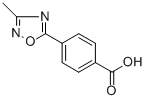 结构式 CAS# 851048-56-1, 4-(3-甲基-1,2,4-恶二唑-5-基)苯甲酸