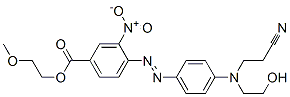 CAS#: 85136-56-7， 2-Methoxyethyl 4-[[4-[(2-Cyanoethyl)(2-Hydroxyethyl)Amino]Phenyl]Azo]-3-Nitrobenzoate