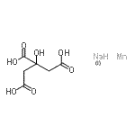 CAS#: 85169-06-8， 2-hydroxy-1,2,3-Propanetricarboxylic acid manganese sodium salt (1:1:1)
