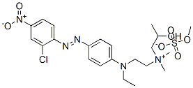 CAS#: 85187-97-9， [2-[[4-[(2-Chloro-4-Nitrophenyl)Azo]Phenyl]Ethylamino]Ethyl](2-Hydroxypropyl)Dimethylammonium Methyl Sulphate