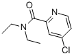 structure of CAS# 851903-41-8, 4-Chloro-N,N-Diethyl-Pyridine-2-Carboxamide;4-CHLORO-N,N-DIETHYL-PYRIDINE-2-CARBOXAMIDE;4-Chloro-N,N-Diethylpicolinamide