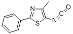 structure of CAS# 852180-46-2, 5-Isocyanato-4-Methyl-2-Phenyl-1,3-Thiazole;5-ISOCYANATO-4-METHYL-2-PHENYL-1,3-THIAZOLE